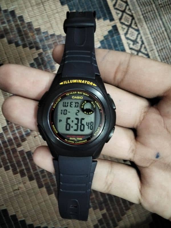 Casio watch f200h model 2