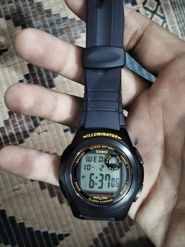 Casio watch f200h model 3