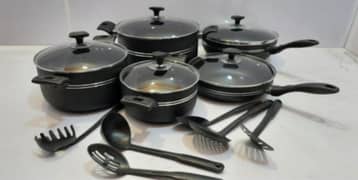 16 PC Prestige Non-stick Cookware Set for sale