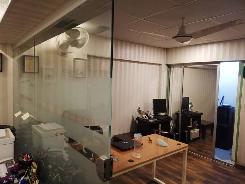 Blue area office 1800 square feet jinnah avenue fully furnished for Rent 7