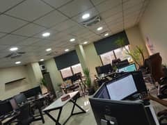 Blue area office 1500 square feet fully furnished jinnah avenue for Rent