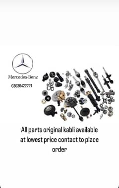 Mercedes Benz all parts