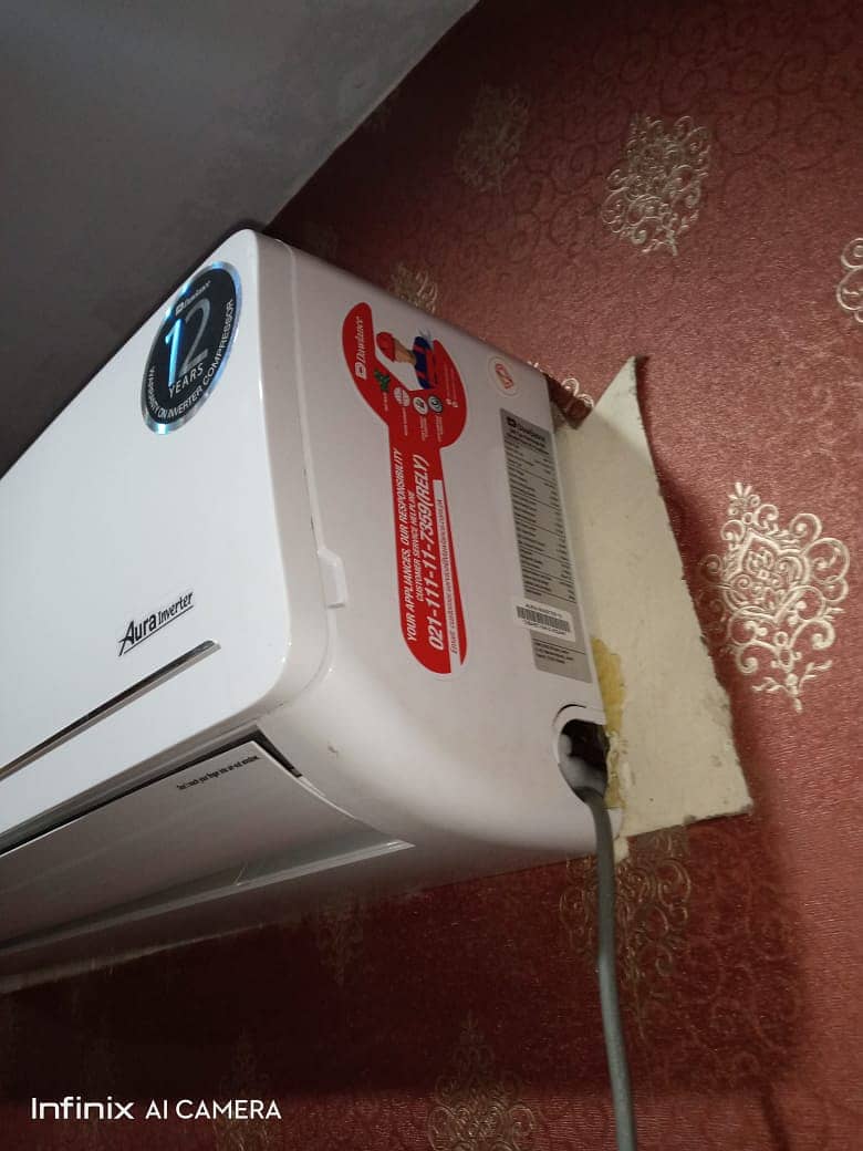 AC Dawlance Aura Inverter 15 | Energy Saving | Cool & Heat Function 1