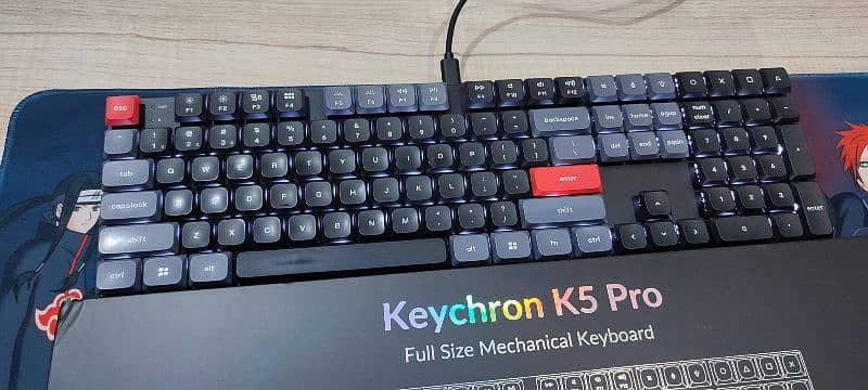 Mechanical Keyboard Keychron K5 Pro Wireless+Wired USB-C Slightly Used 5