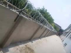 Razor wire security wire