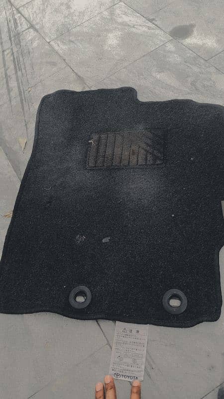 Toyota Vitz original mats 2