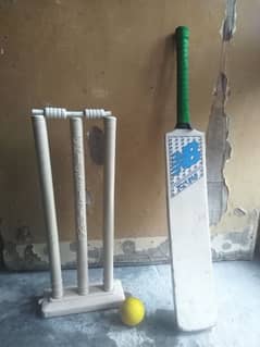 Cricket set(wicket and ball and cricket bat