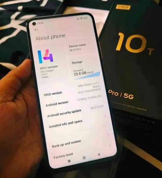 xiaomi MI 10t pro 5g 12/256 GB storage PTA 0325=066=9021 my WhatsApp 0