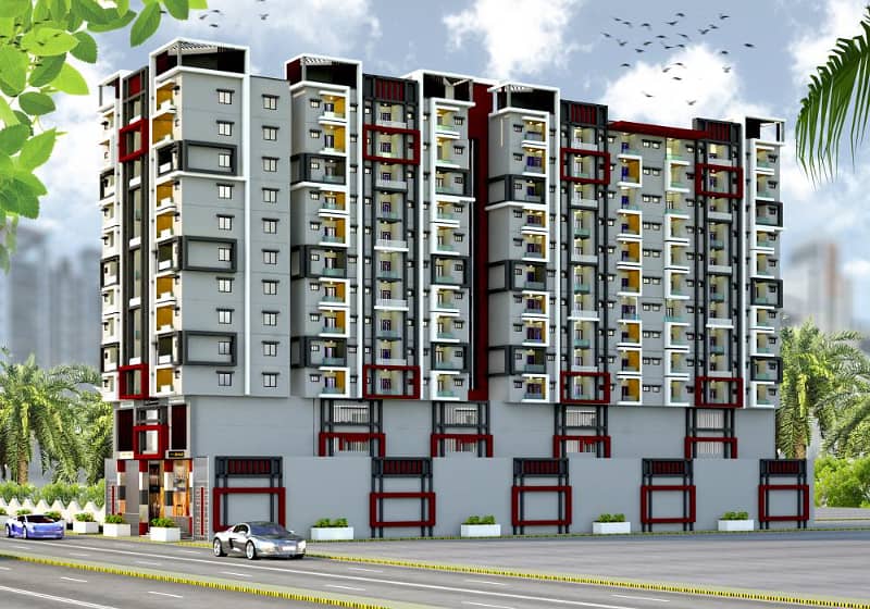 "CITY COMFORT" (4 Rooms), 2 Bed DD Lounge Store, 2 Bed lounge, Avail Special Discount, Best Investment Ever, Speedy Construction Going On. 11