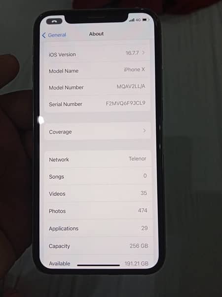 iphone x 256gb pta approved 4