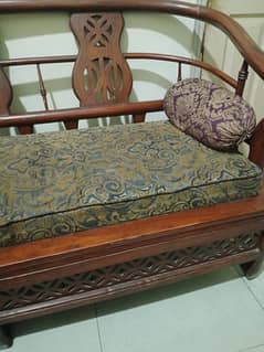 Pure Wooden Sofa Set Elegant and Durable Handcrafted Furniture