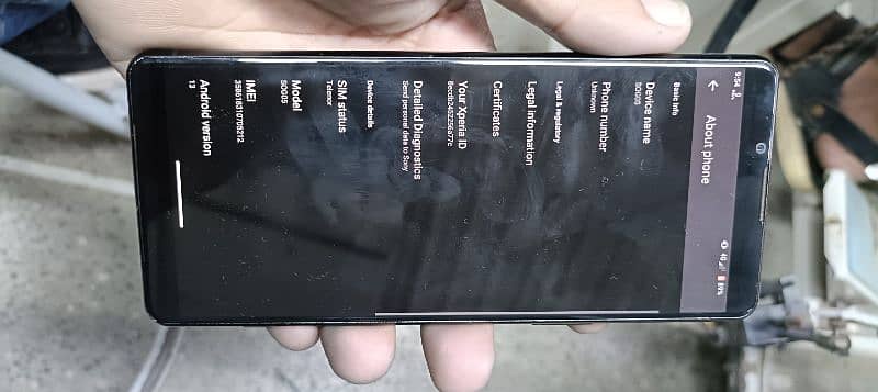 Sony Xperia 5 mark 3 Sim working but NoN pTa 2