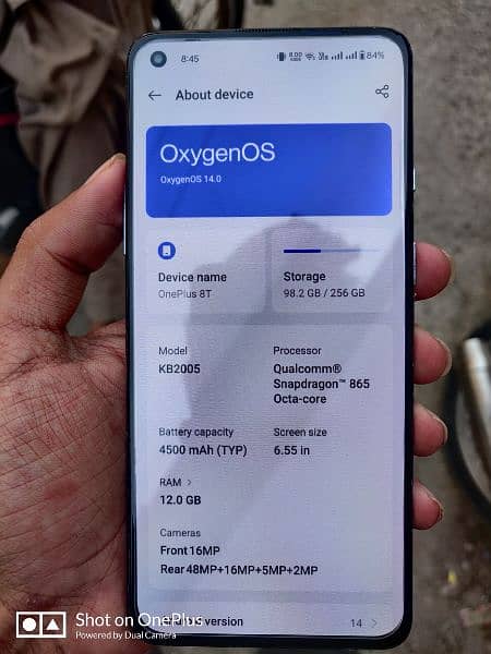 OnePlus 8T 12\256 Dual Global 6
