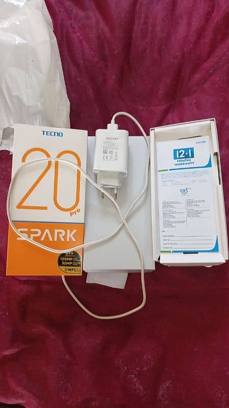 tecno spark 20 pro urgent sale 6