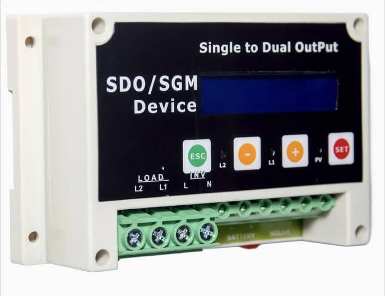 SDO device for solar inverter dual output solution 1