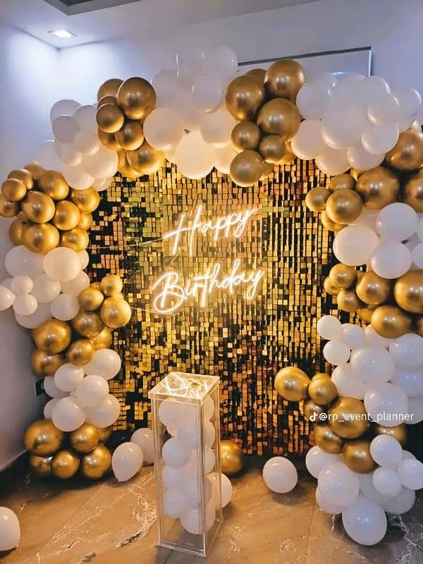 Birthday party//Light Decor / Masehri Decor Availab/DJ SOund / catring 11