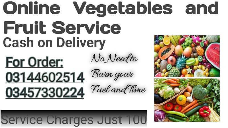 Online Delivery Of Vegetables and Fruits 0