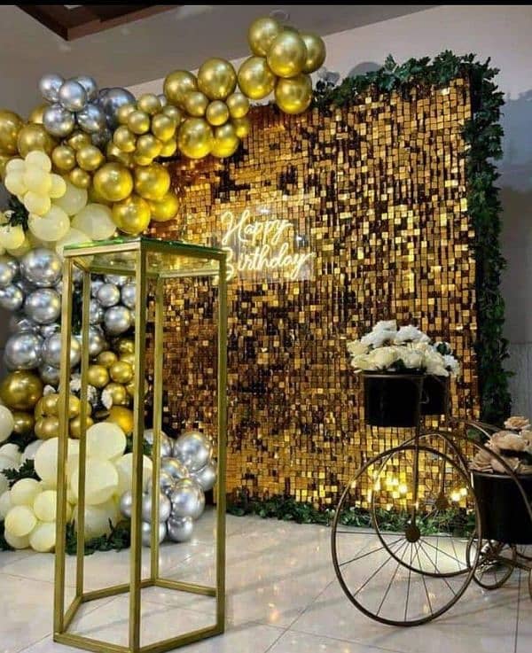 Birthday party office decoration/Light Decor / Masehri Decor Available 17