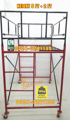 IRON LADDER SCAFFOLDING GYM CLEANING