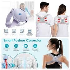 Adjustable Spine Back Support Posture Sensor Belt 3