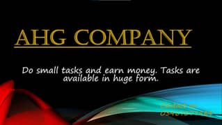 Do small tasks and earn money. Tasks are available in huge form.