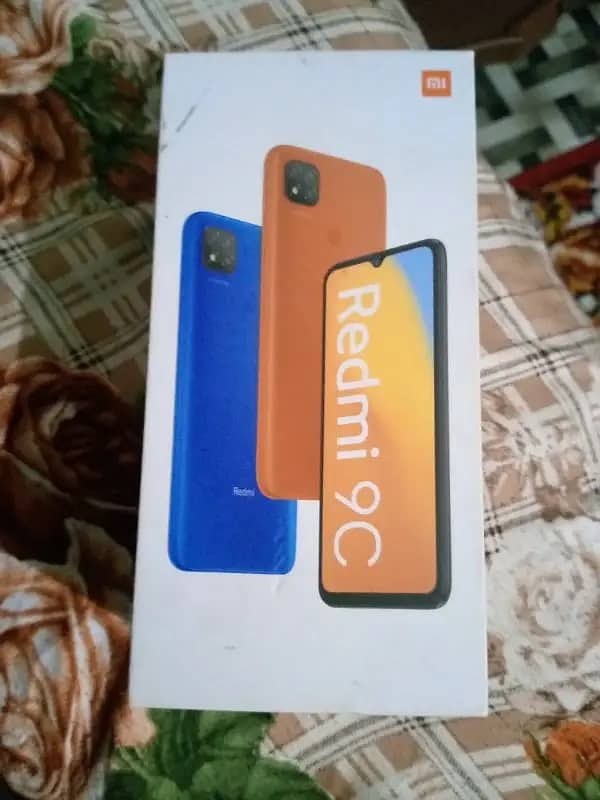 Redmi 9c With BoX pta official approved 1