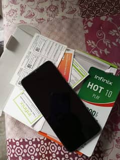 infinix hot 10 play lush condition 0