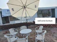 OUTDOOR GARDEN RATTAN UPVC FURNITURE SOFA SET CHAIRS TABLE UMBRELLA