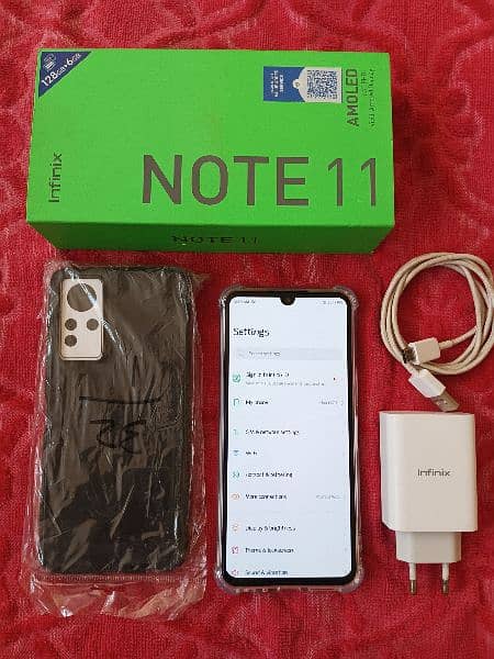 Infinix note 11 (6 128) full box 03006503389 1