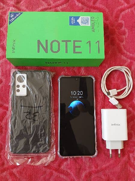 Infinix note 11 (6 128) full box 03006503389 2