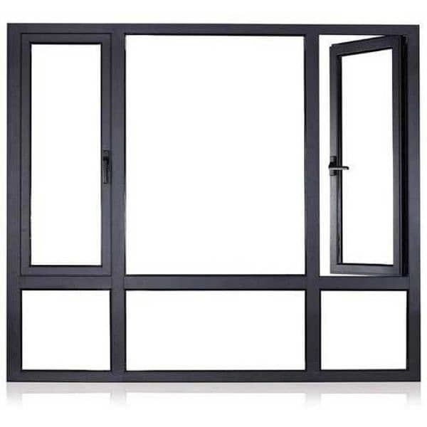 Glass  aluminium windows and door 3