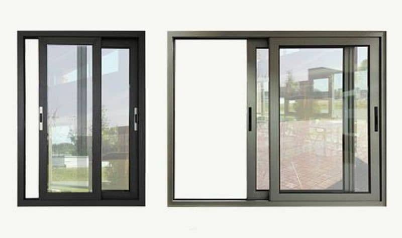 Glass  aluminium windows and door 4