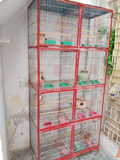 8 portion cage