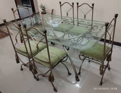 Rod Iron Dinning Table