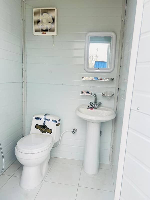 site office container office prefab cabin dry container porta cabin prefab toilet 7