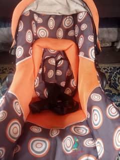 imported baby carry coat and car seat