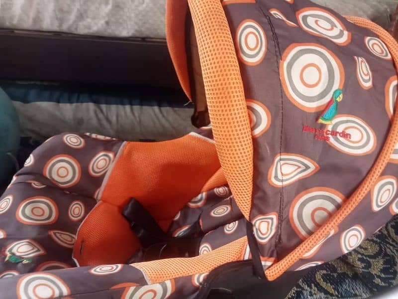 imported baby carry coat and car seat 2