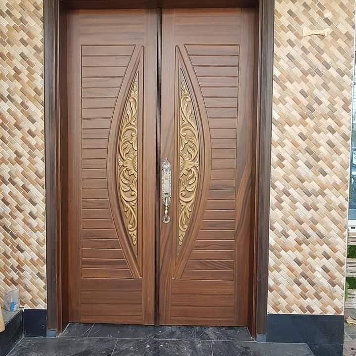 Water proof door/modern doors/cnc door/wpc door 2