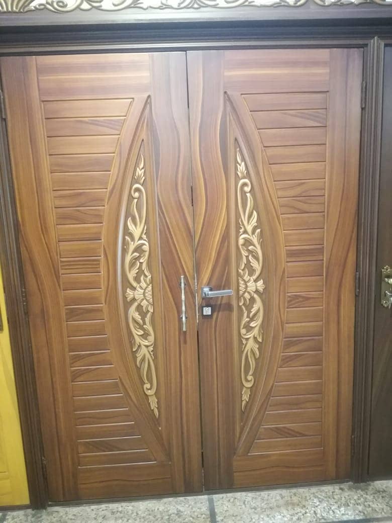 Water proof door/modern doors/cnc door/wpc door 13