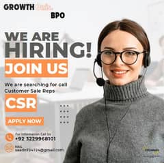 Call Center We're Hiring CSRs