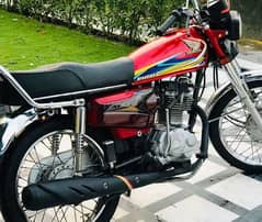 Honda CG 125 model 2019 for urgent sale