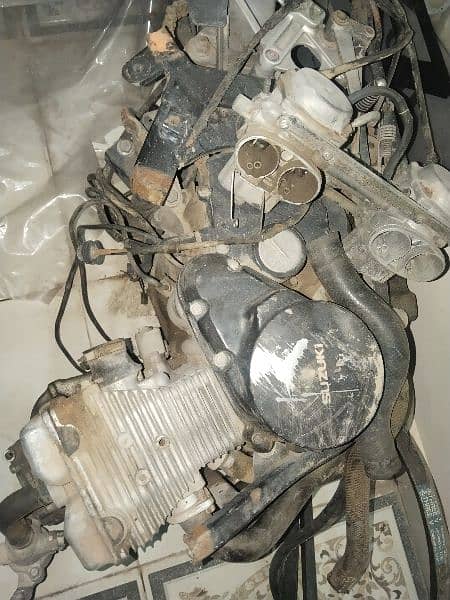 Suzuki 250cc engine parts Japanese 0