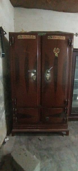 Metallic wardrobe/ Lohay ki Almari Purani  mzboot chadar 4