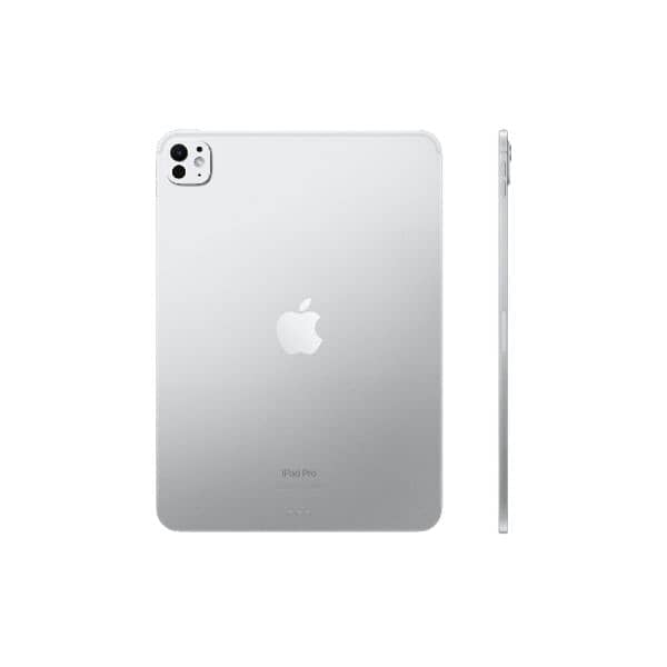 Ipad Pro M4 Chip Latest Silver Color Color Conplete Box 1