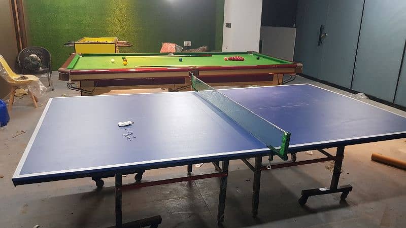 Table tennis table/Rackets,Nets,Balls/ Foseball/Badawa tables/Carrom 2