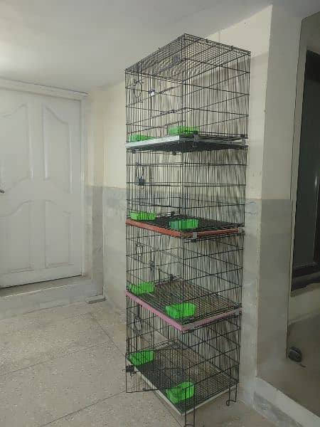 Cage / love Birds cage / Hens Cage / Pinjra / Iron Cage /master Cage 0