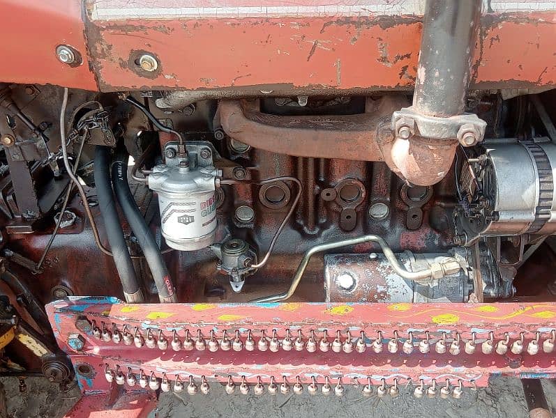 tractor 265 very good condition with dampar trala 10