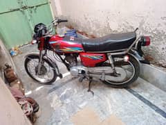 honda cg 125 fit bike Faisalabad ka golden number