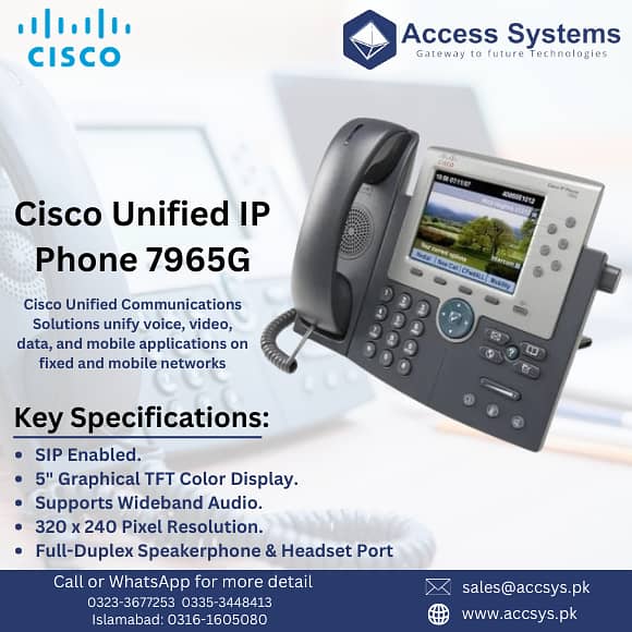 ip phones| Cisco 8811 | 8841| 8851 | Grandstream IP PBX 0320-0419262 19