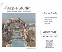 Apple Studio Event planning and management services